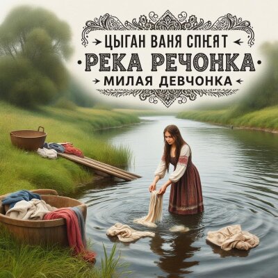 Цыган Ваня Спекулянт - Река речонка, милая девчонка