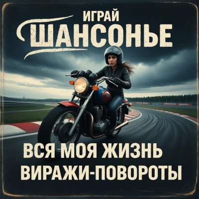 Играй ШАНСОНЬЕ - Вся моя жизнь виражи-повороты