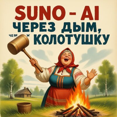 Suno Ai - Через дым, через колотушку