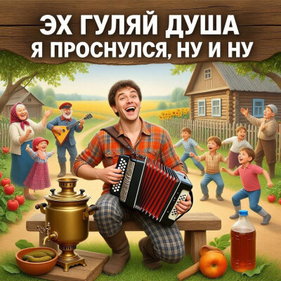 Эх Гуляй Душа - Я проснулся, ну и ну (Я е*у твою жену)