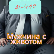 AI-410 - Мужчина с животом
