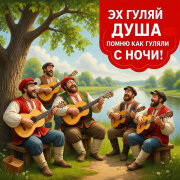 Эх Гуляй Душа - Помню как гуляли с ночи!