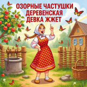 Озорные Частушки - Деревенская девка жжет