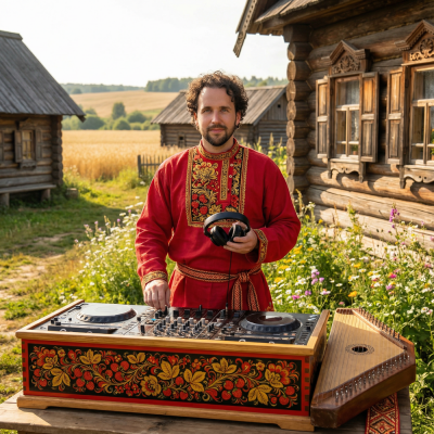 DJ Блокnote, DJ Гусляр - Во зелёном садочку