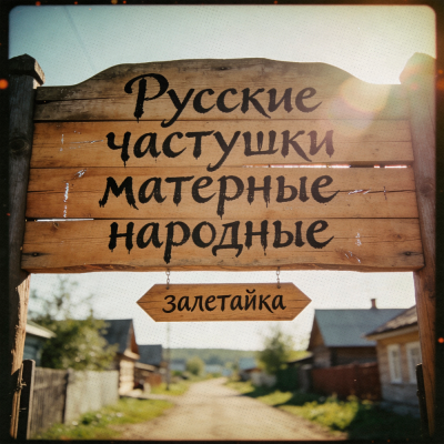 залетайка - Русские частушки матерные народные